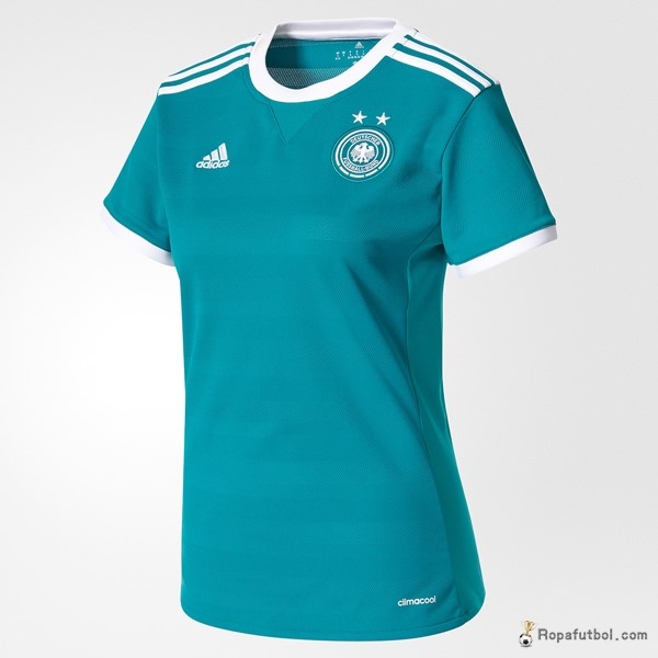 Camiseta Alemania Champions Mujer 2017 Azul